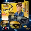 2 Gafas Visión HD para Día y Noche